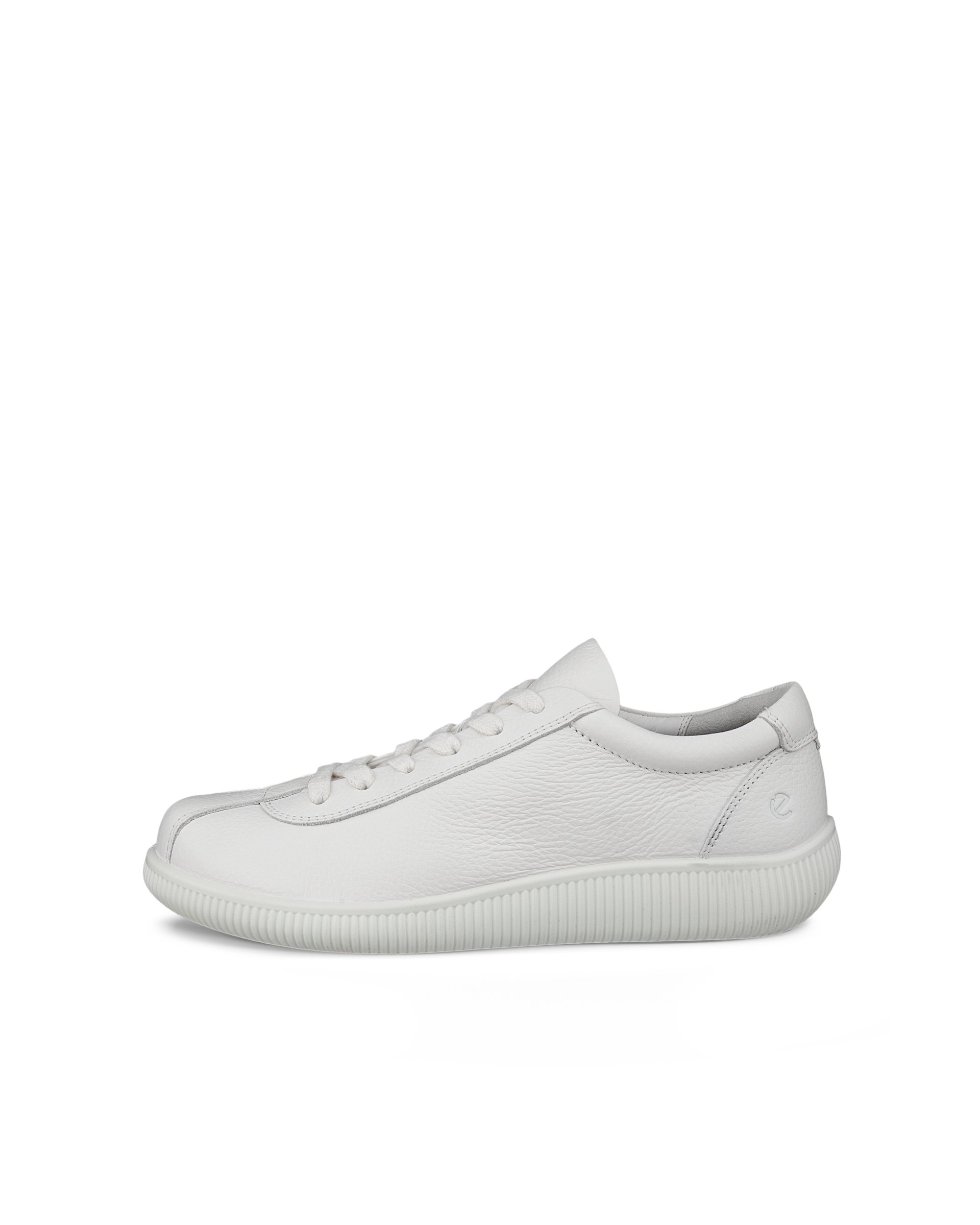ECCO SOFT ZERO - Women's Leather Trainer - White - 35