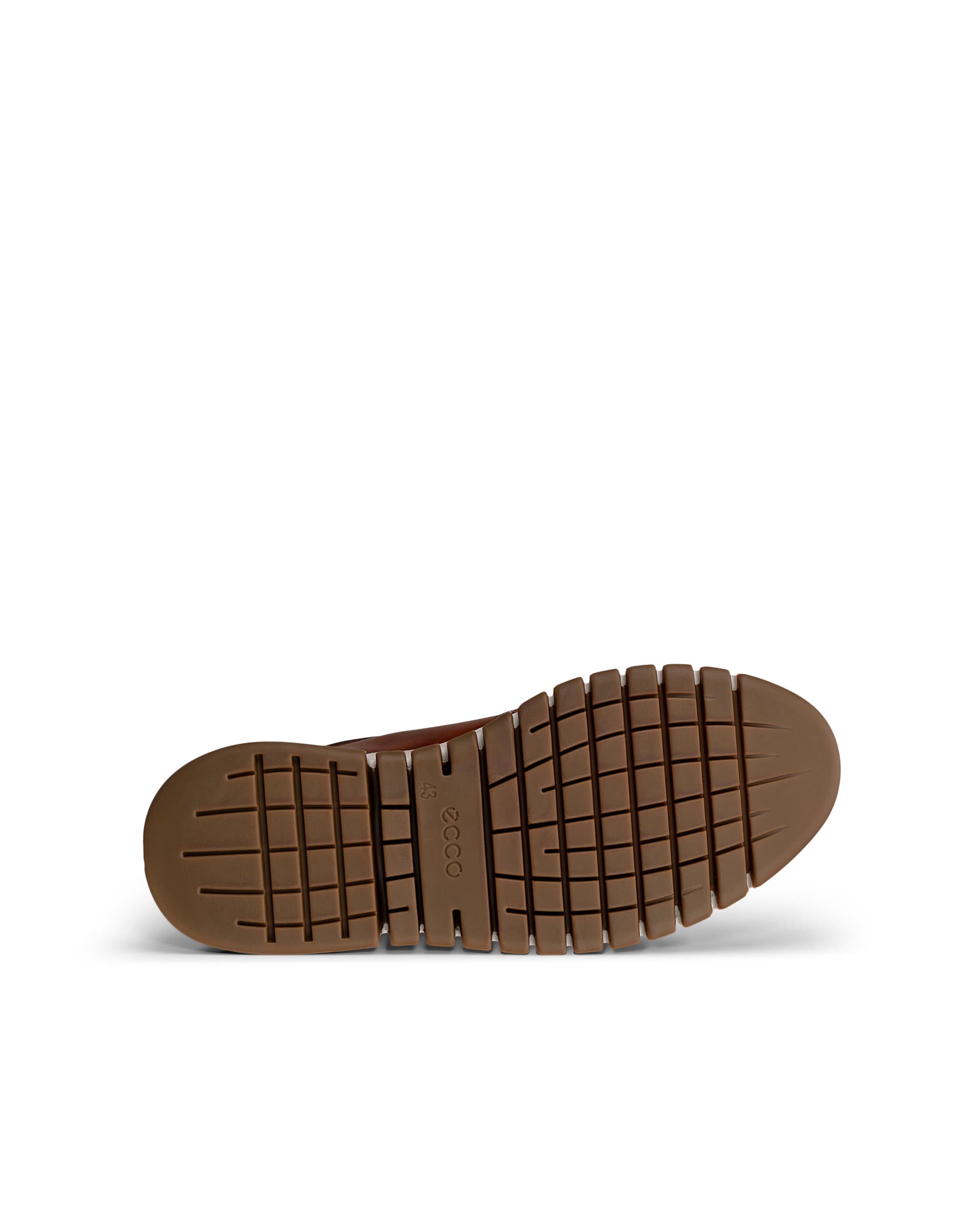 Men's ECCO® GRUUV STUDIO Leather Gore-Tex Slip-On - Brown - Sole